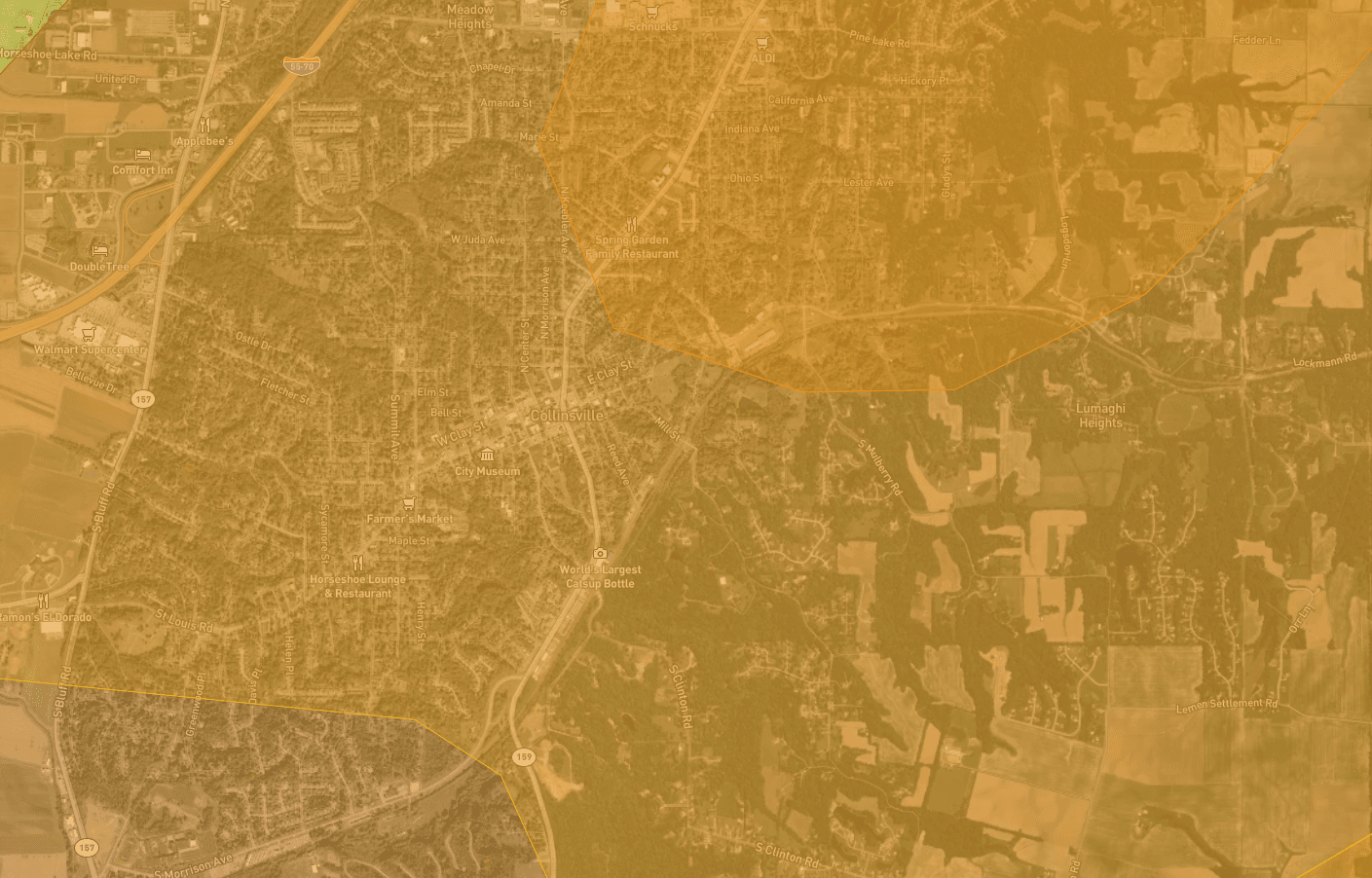 Hail Damage Patterns