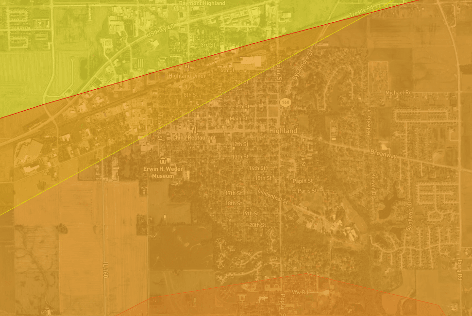 Hail Damage Patterns