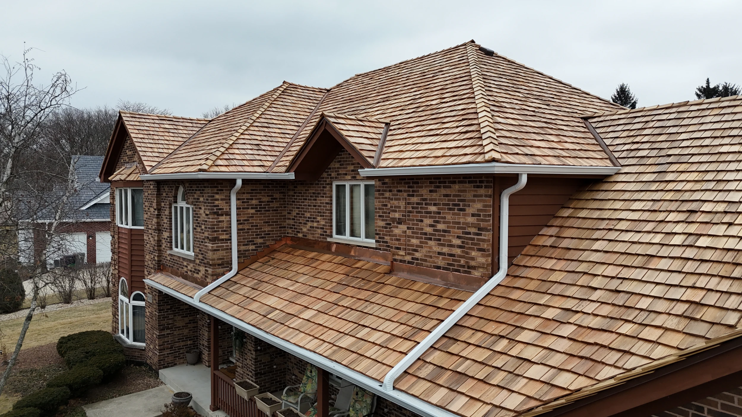 Before - Roof replacement project