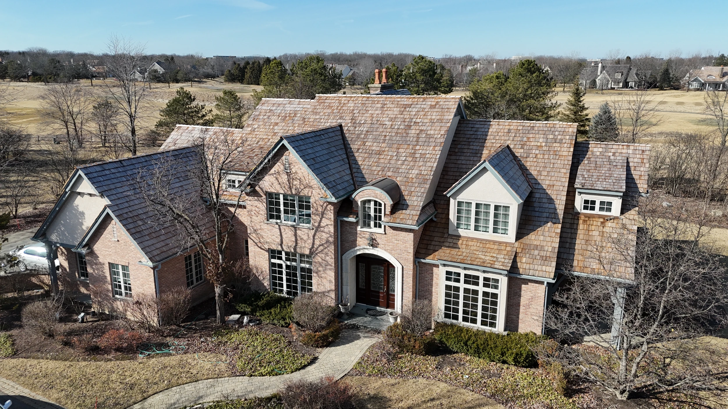Before - Residential roofing renovation